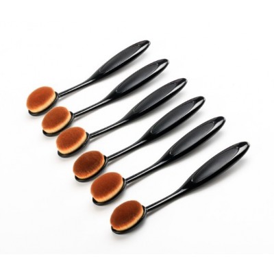 High quality toothbrush shape ducare single professional foundation coloring uniform multi-purpose high-gloss easy makeup brush