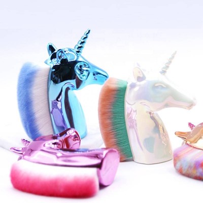 Custom Animal Shaped Design Nail Art Dust Brush for Manicure Pedicure