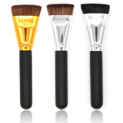 Economic Flat  Fan paint brush round artist oil paint atural bristle paint brush tools