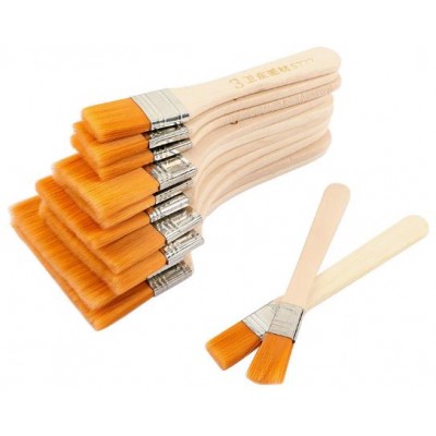 Art Paint Painting Oil Brush Set Watercolor Bristle Brush With Wooden Handle Manufacturer In Brush